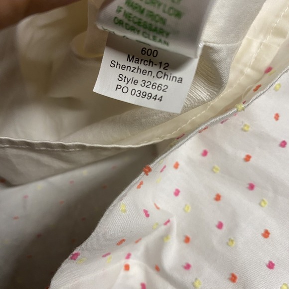 Lilly Pulitzer Alexa Dress 10 Resort White Clip Dot Polka Dot Front Zip Whimsy - Picture 5 of 8